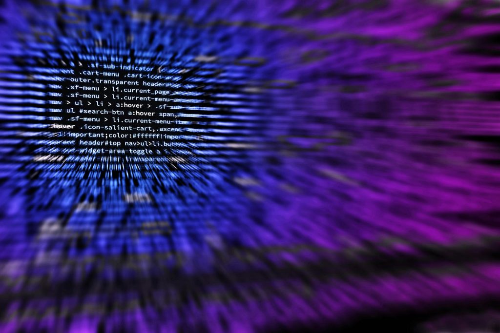 Code with dramatic zoom effect.