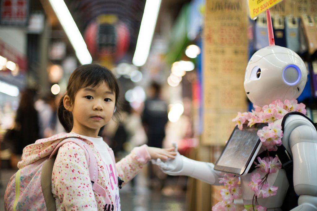 gen mobile customer service with AI