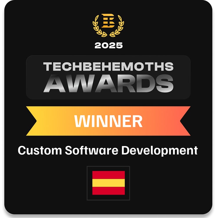 Best Custom Software Development Company – TechBehemoths Award 2025 2 TechBehemoths Award 2025 winner for Custom Software Development