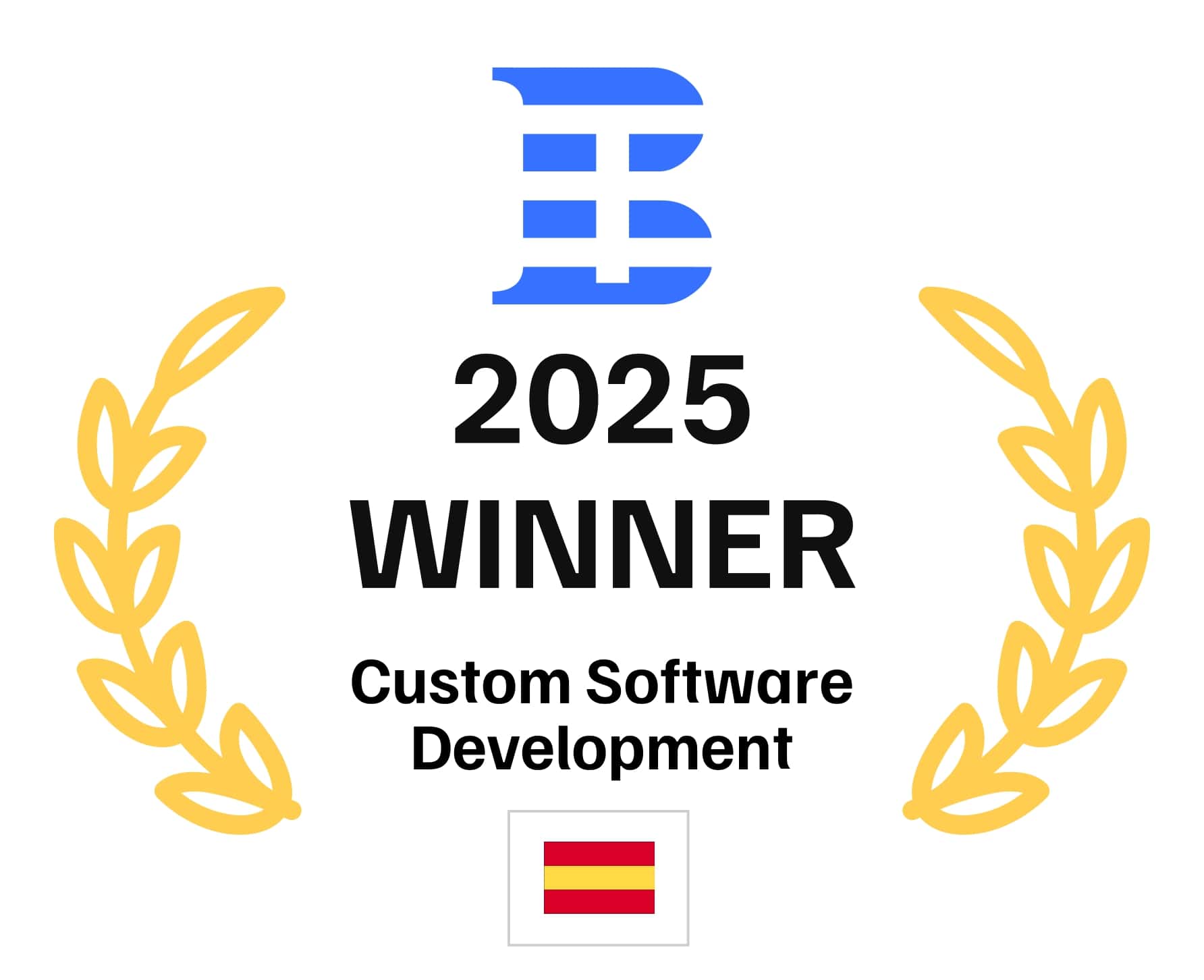 TechBehemoths Global Excellence Award 2025 for Best Custom Software Development Company