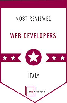 Clutch Most Reviewed Web Developers in Spain 2025 badge
