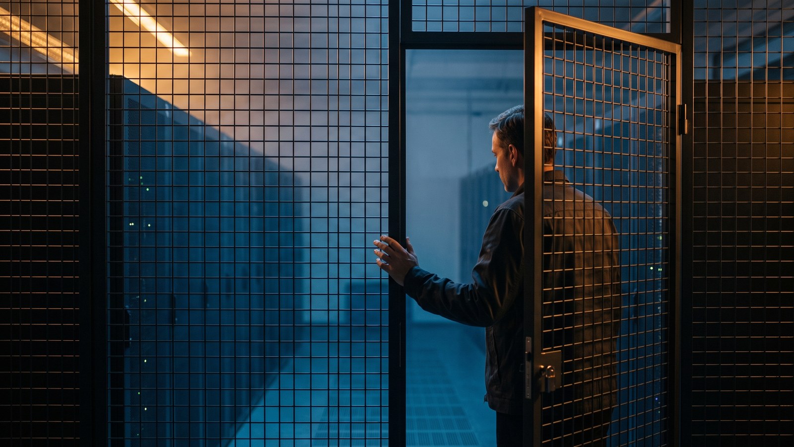 Sovereign AI for Business: 4 Questions That Really Matter 1 Sovereign AI starts with who has access: an engineer at the door of a locked server cage